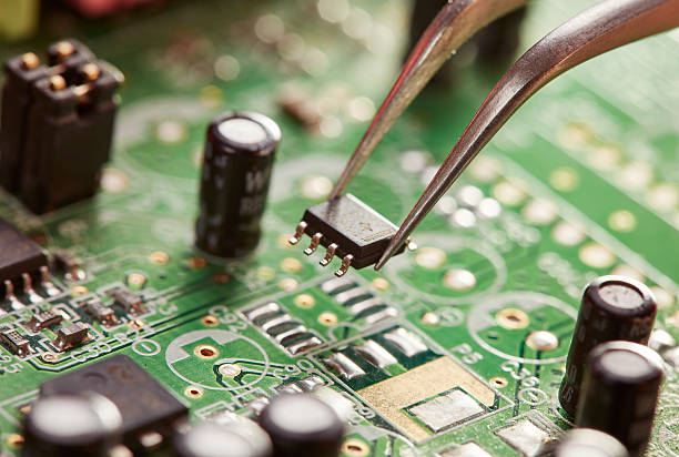 Circuit board inspection on a repair bench